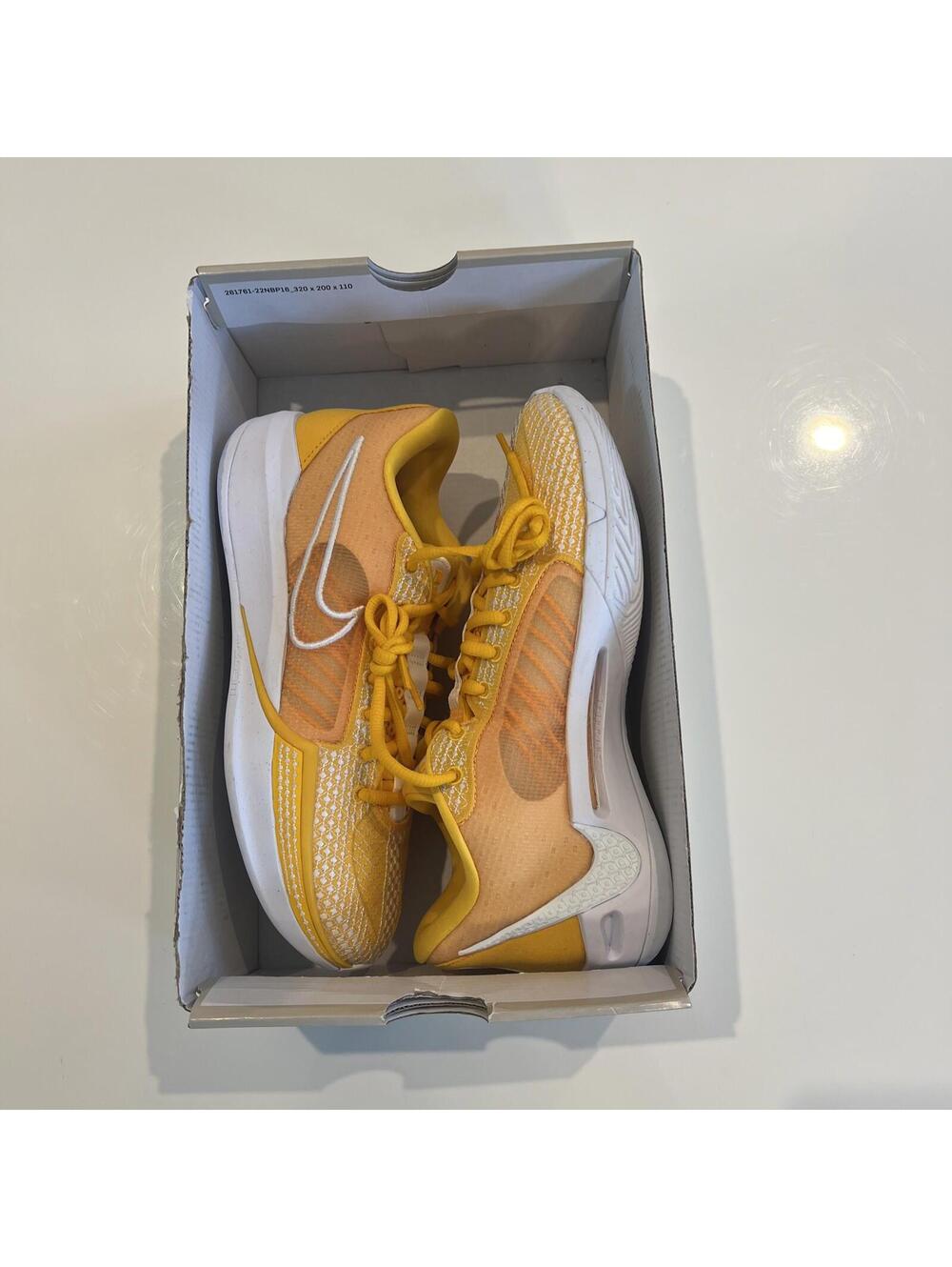 Nike Sabrina 1 TB University Gold Womens Basketball Shoes Size 5 FQ3391 - Picture 7 of 8